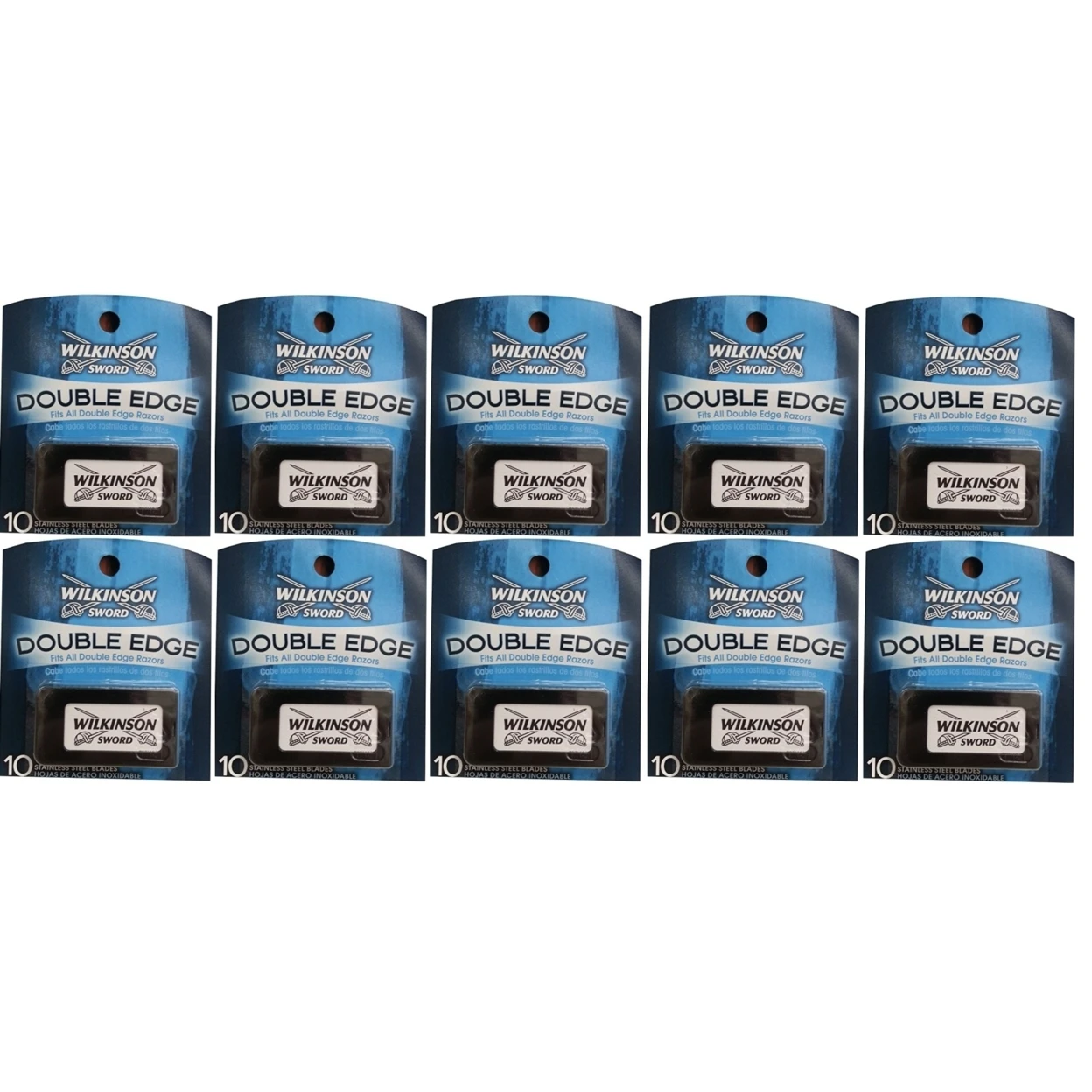 Wilkinson Sword Double Edge Razor Blades 10 Ct Pack Of 10