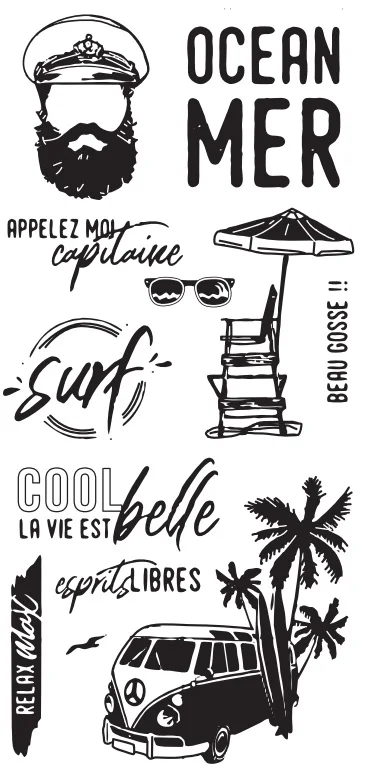 

French clear Stamp Transparent seal for DIY scrapbooking/Card Making c526
