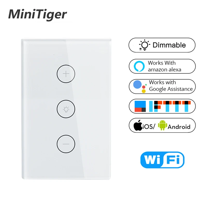 Tuya Smart Life WiFi умный выключатель света приложение дистанционное управление