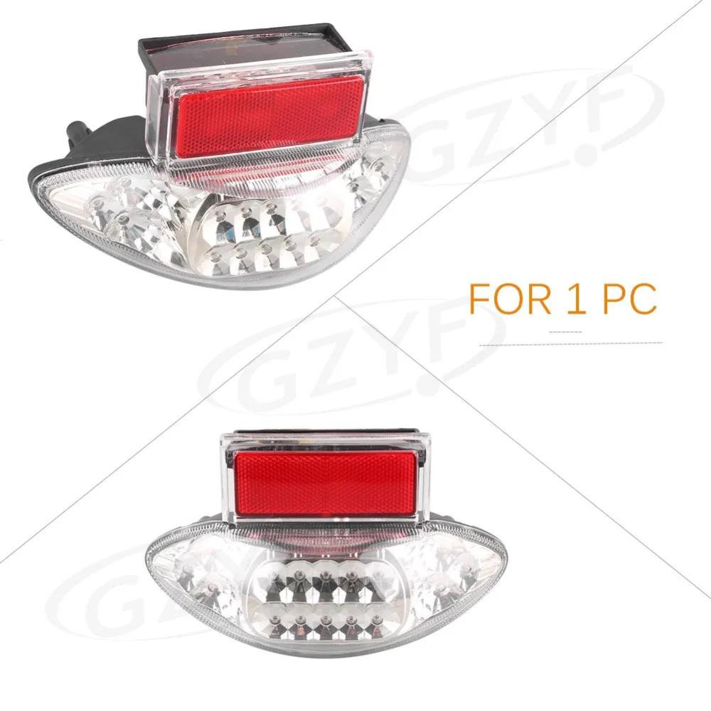 

For Suzuki Hayabusa GSX1300R 1999-2007 Integrated LED Rear Tail Light Turn Signal Clear