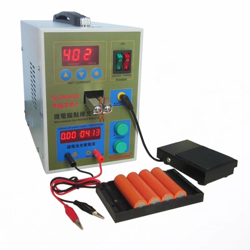 

Upgrade POWER 787A+ MCU Spot Welder Battery Welder Applicable Notebook and Phone Battery Precision Welding Pedal