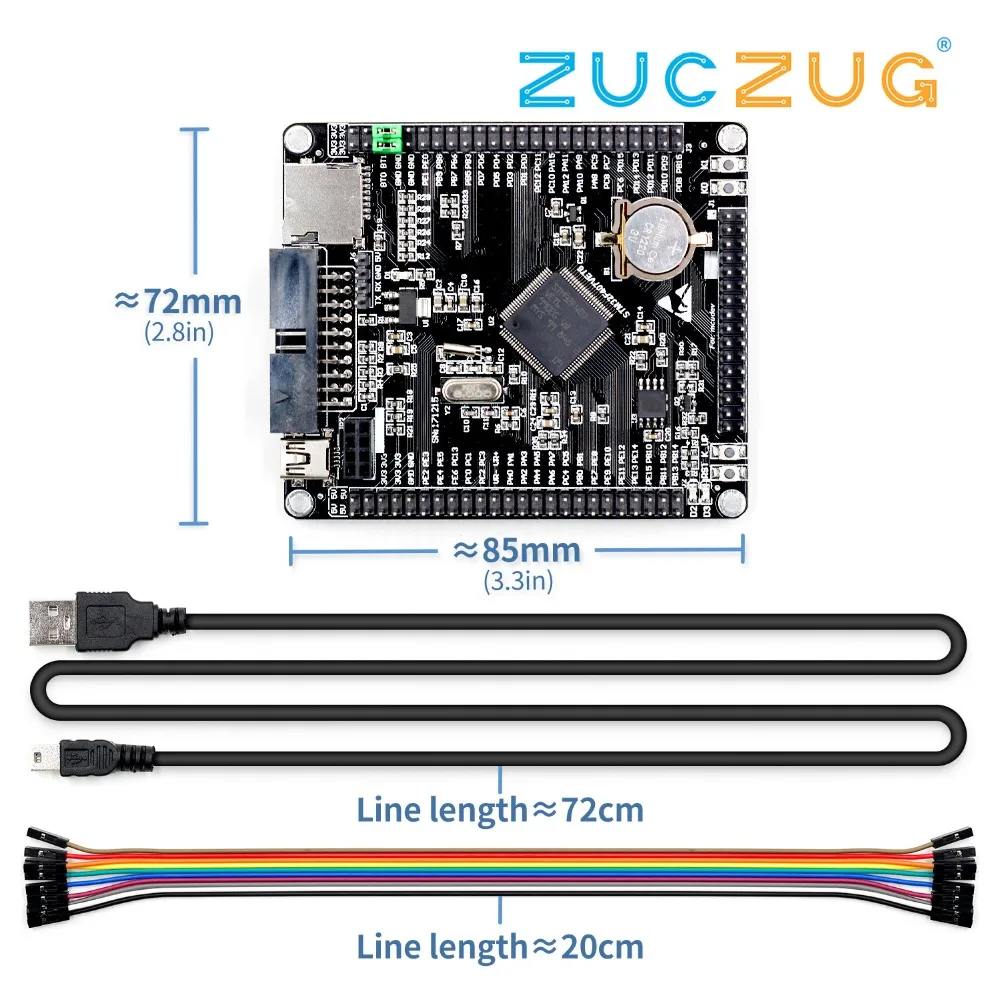 1 шт. STM32F407VET6 макетная плата Cortex M4 STM32 минимальная система обучения доска ARM core STM