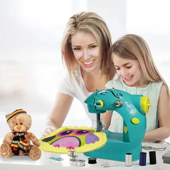 

Multi-function Household Electric Mini Small Portable Miniature Children's Toy Sewing Machine Without Board