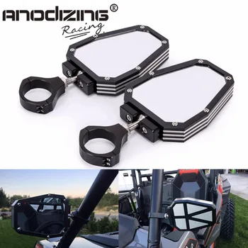 

Aluminium Alloy 1.75 inch UTV Offroad Side View Mirror Break Away with Ball Universal Joint for Polairs RZR 1000 XP