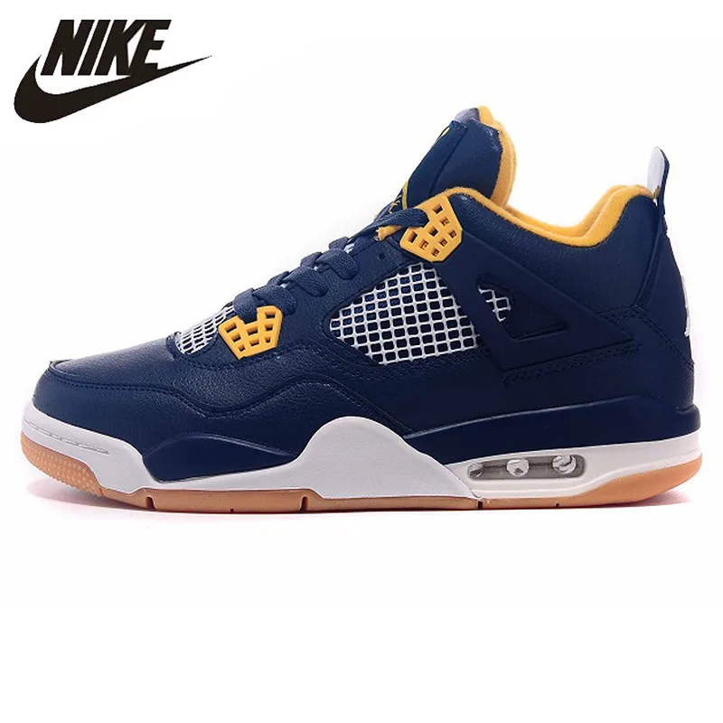 

Nike Air Jordan 4 Retro "Dunk From Above" Men's Sports Basketball Shoes, Shock-absorbing Outdoor Sports Shoes 308497 425
