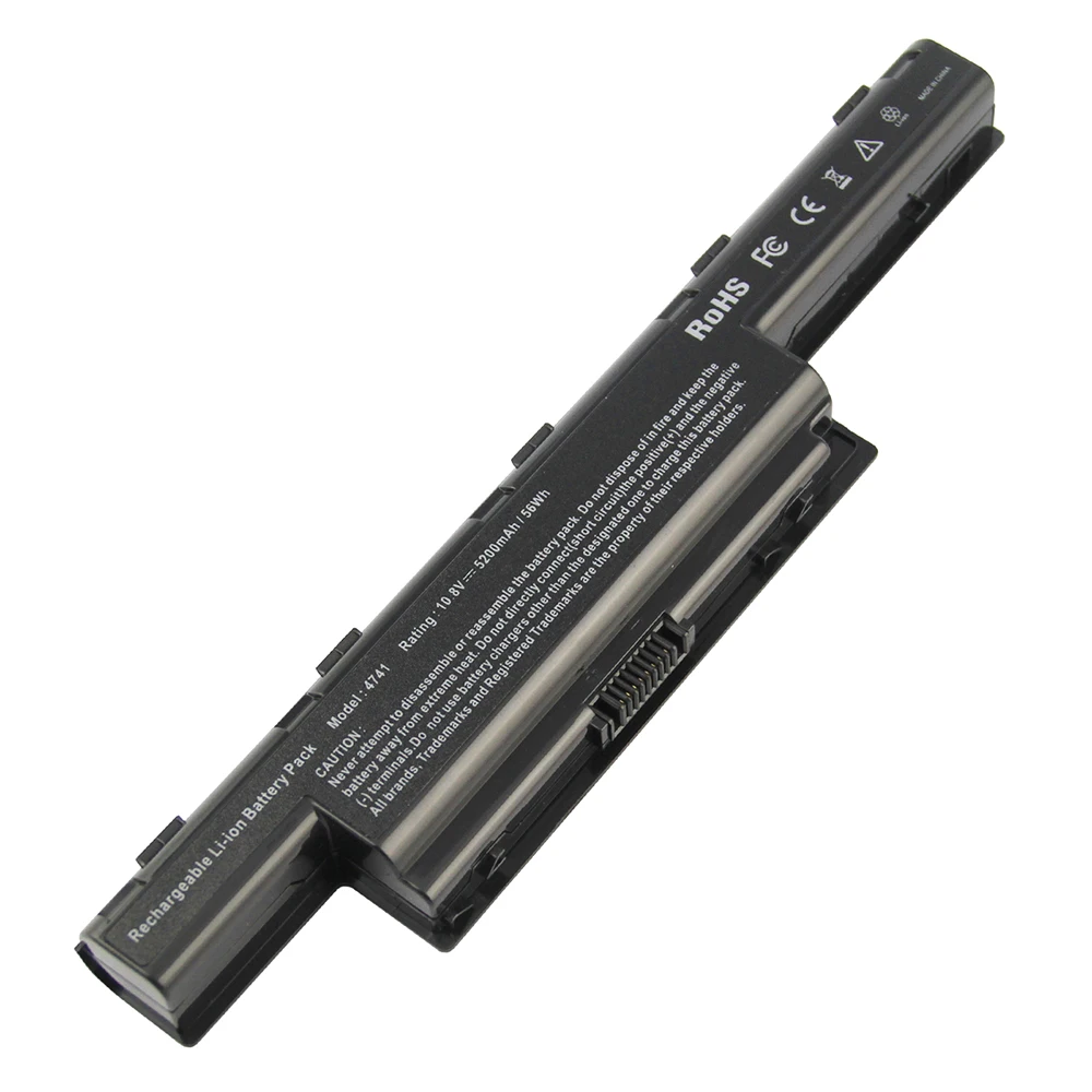 Аккумулятор для ноутбуков Acer 7800 мАч Aspire 4741 4771 5741 5740 332G16Mn 5740G 31CR19/652 AS10D31 AS10D3E
