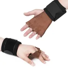 Перчатки для тяжелой атлетики и фитнеса с ручными захватами для запястья полная ладонь для защиты кроссфита для тяжелой атлетики