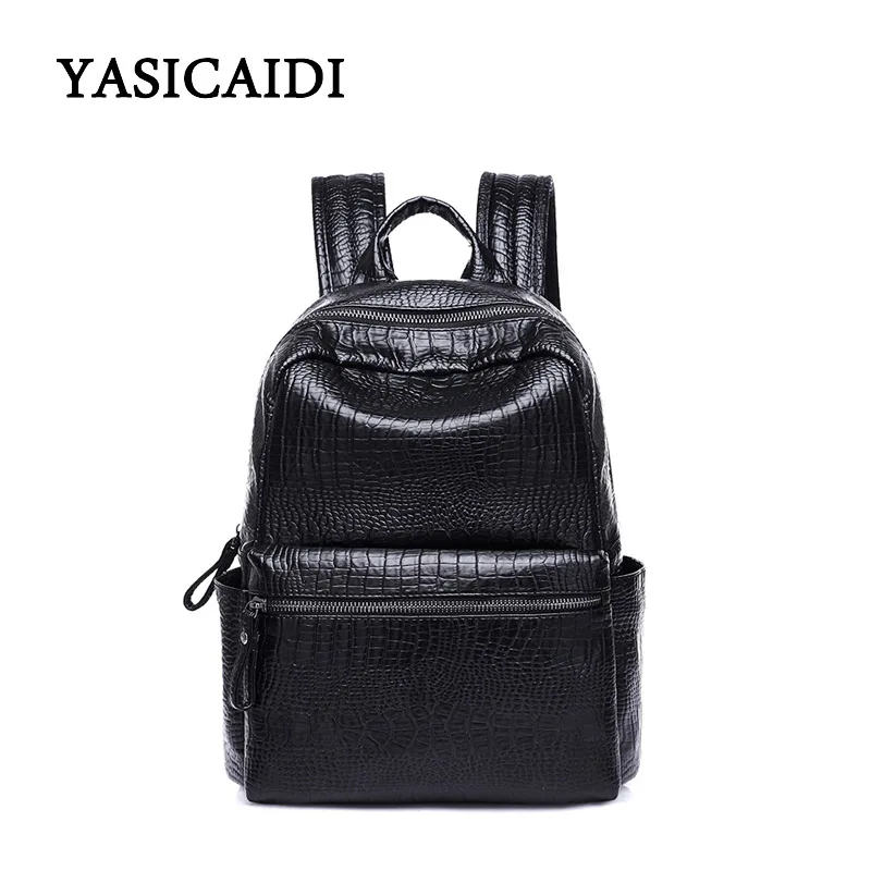 

2018 Women Backpacks Pu Leather Daypack Female Big Travel Sac a Dos Back Pack Women Bag College School Bag Backpack Girl Mochila
