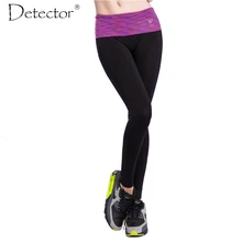 Детектор женские Беговые штаны для йоги студийные брюки лайнер фитнес колготки спортивные леггинсы Высокие эластичные быстросохнущие Фитнес Брюки
