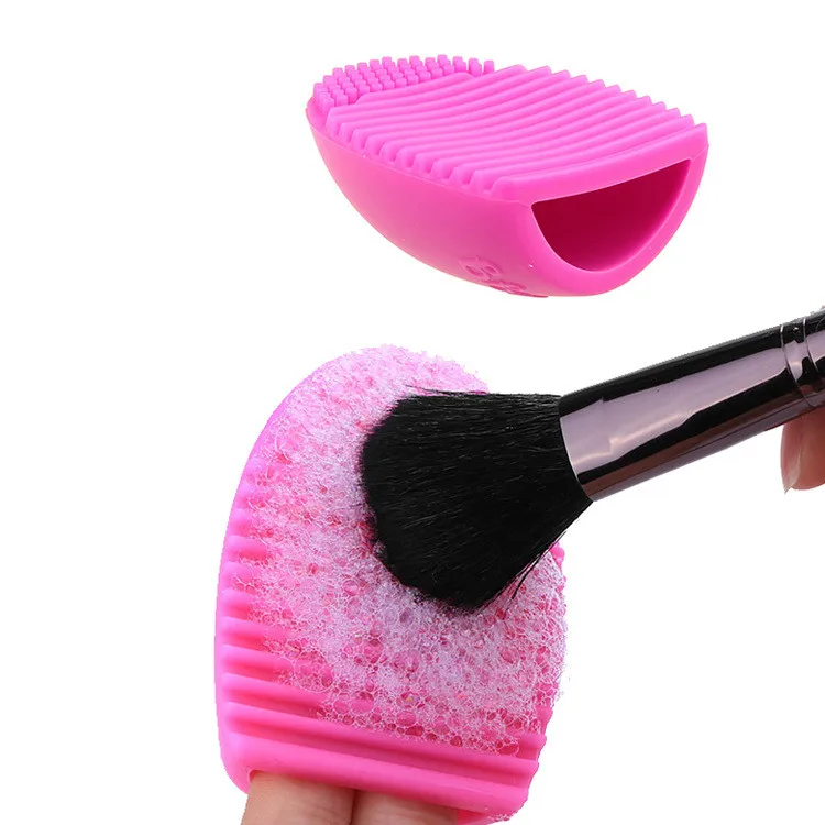 Makeup Brush Cleaning Washing Tools Board Cosmetics Makeup Brushes