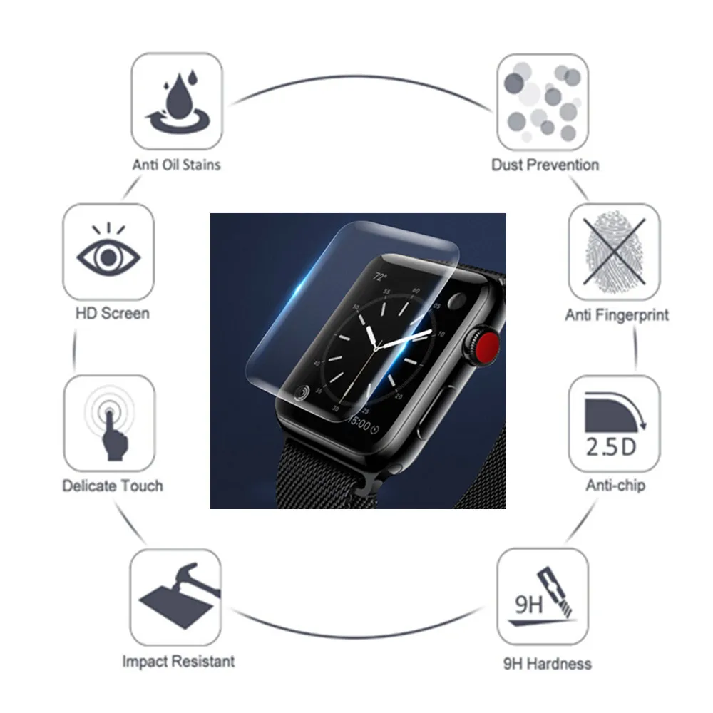 Защитная пленка для Apple Watch Series 4/3/2/1 38 мм 42 40 44 мм|Ремонтные инструменты и