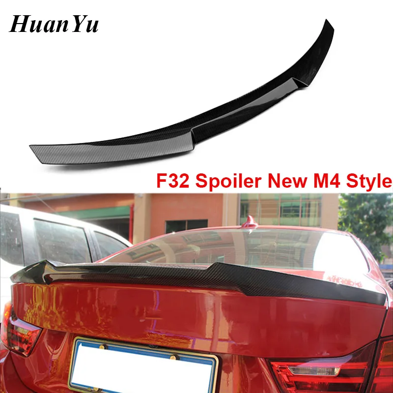 

New M4 Style Carbon Fiber Trunk Spoiler for BMW 4 Series F32 2-Door Coupe 420i 428i 430i 435i Rear Boot Lip Wings 2014 2015 UP