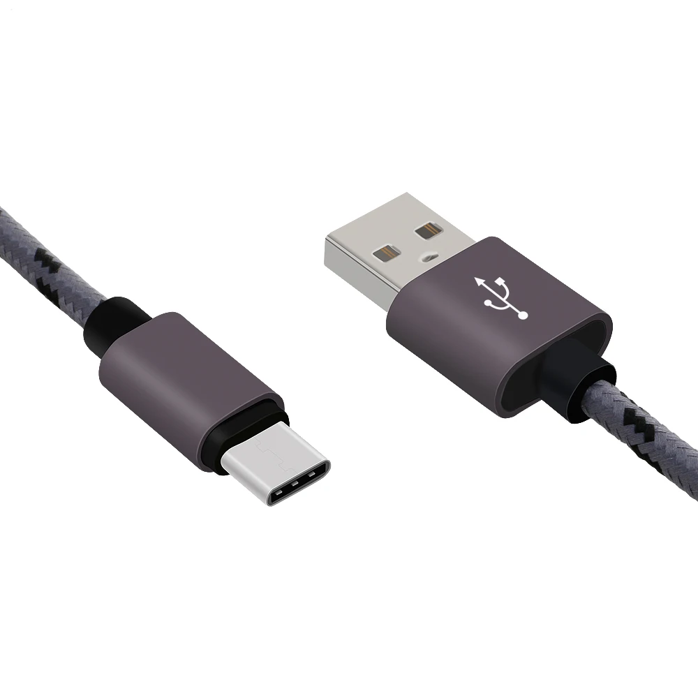 Вязаный кабель синхронизации данных и зарядки типа C для Samsung Galaxy C9 Pro|cable for samsung|cable