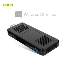 Bben MN10 Мини-ПК stick Окна 10 DDR3L 3 ГБ Оперативная память 64 г Встроенная память EMMC Intel Apollo Lake Celeron N3350 двойной -Band Wi-Fi BT4.0 мини-компьютер