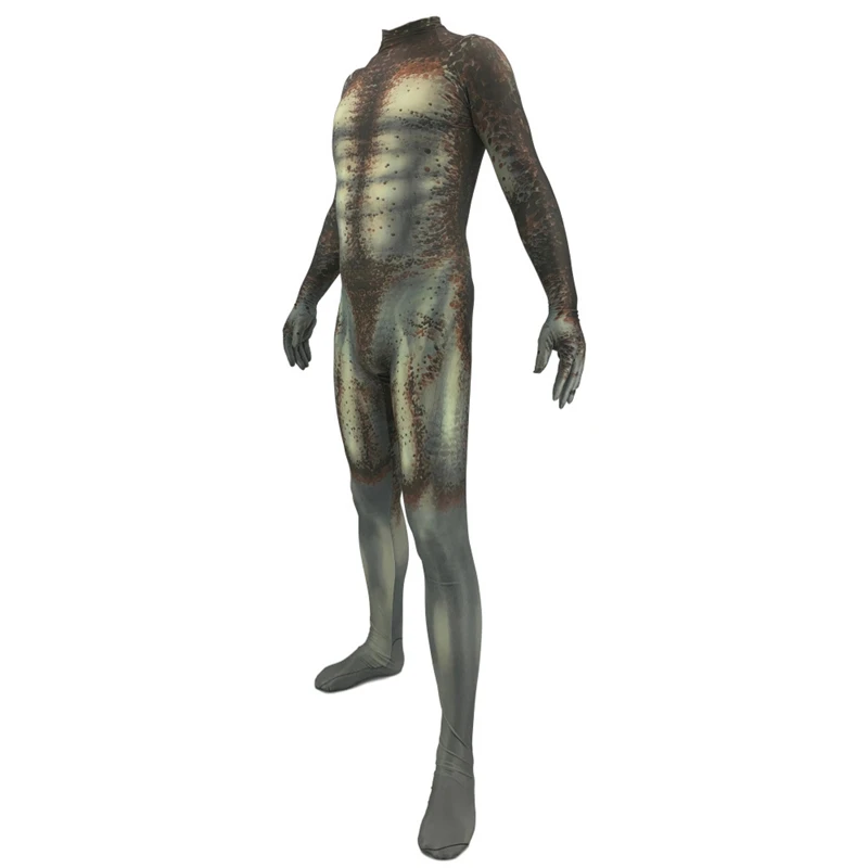 Костюм для взрослых и детей в стиле аниме Хищник Супергерой zentai боди костюм