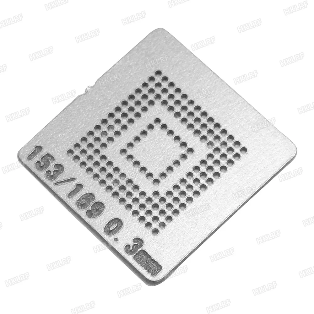 2Pcs Free Shipping BGA153 169 Stencil Template 0.3MM BGA Reballing Stencil Template