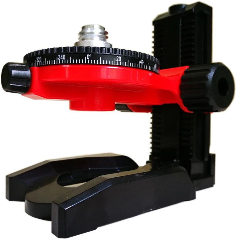 

Laser level bracket 1/4-5/8"360 degrees fine super strong magnet pulls L-bracket leveling support