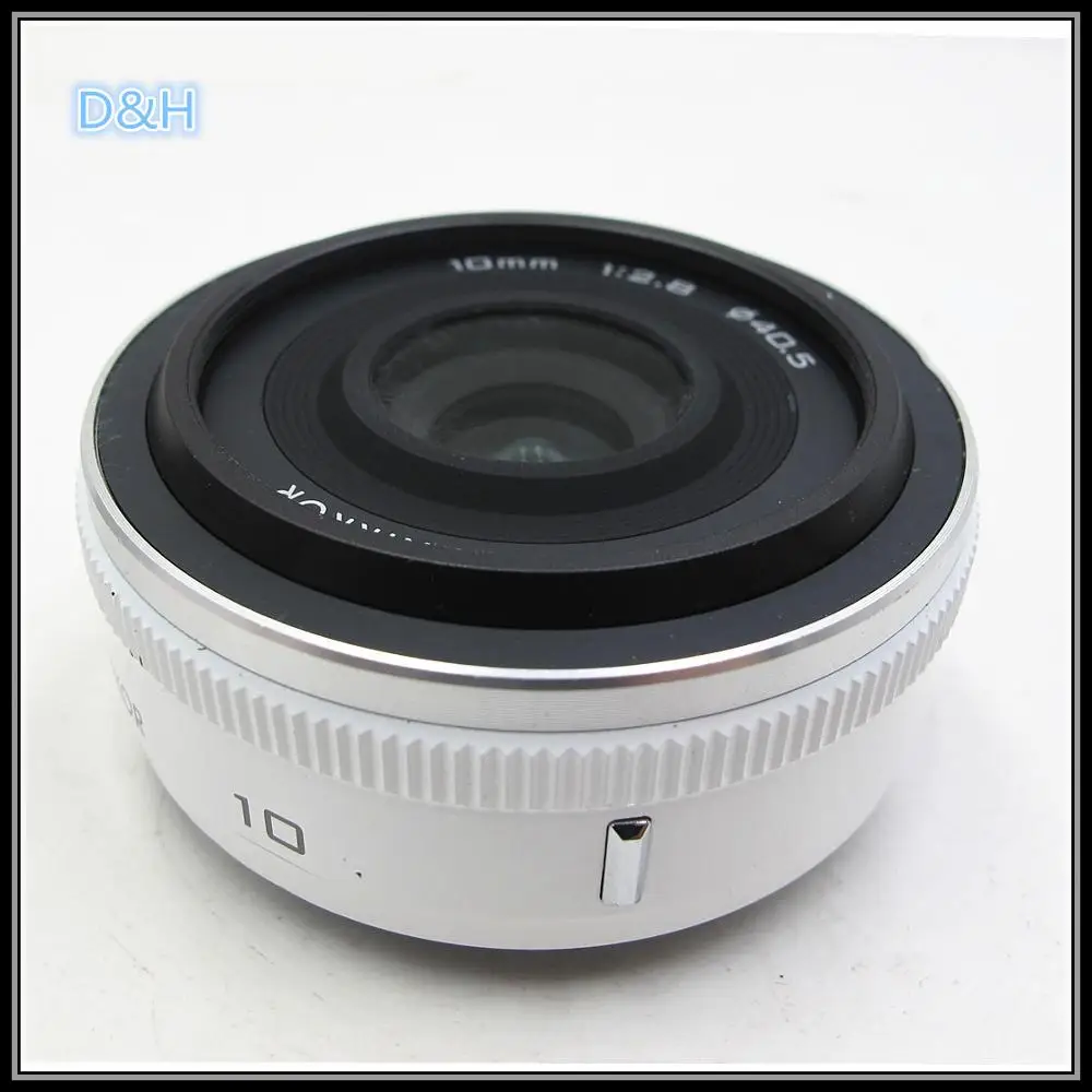 Объектив для Nikon 1 NIKKOR 10 мм F/2,8 объектив для J1 J2 J3 J4 J5 V1 V2 V3 - Комплект: white