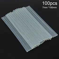 Bulk Pack of Transparent Hot-Melt Glue Sticks for DIY and Repair Projects