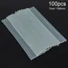 100pcs/lot 7mmx190mm Transparent Hot-melt Gun Glue Sticks for Heat Pistol Gun Adhesive DIY Tools  Repair Alloy Accessories ► Photo 1/6