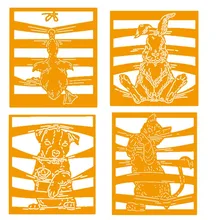 

Dog Cat Rabbit Duck Bandage Metal Cutting Dies Stencil for DIY Scrapbooking Paper Cards Decorative Crafts Supplies New 2018 Die