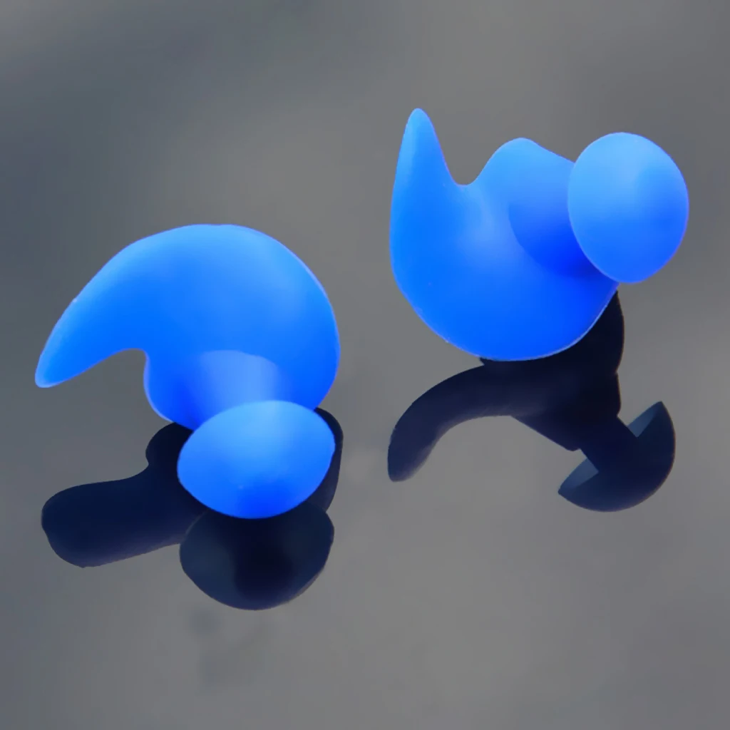 MagiDeal Soft Silicone Earplugs Flexible Ear Plugs Swimming Sleeping Bathing Surfing Traveling Sleeping Spring Snorkeling