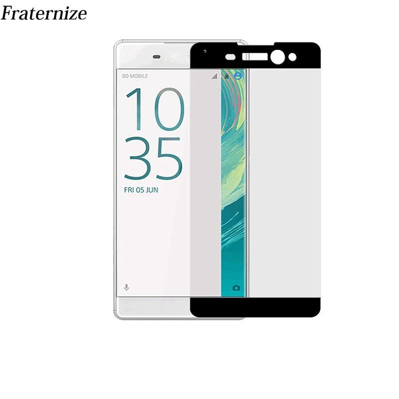 Закаленное стекло с полным покрытием для Sony Xperia XZS XZ Premium X Compact XA XA1