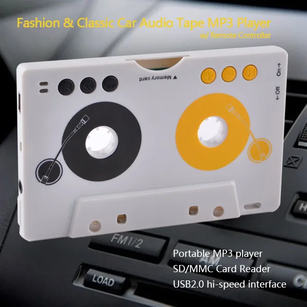 Fashion & Classic Car Audio Tape MP3 Player Car Cassette Player w