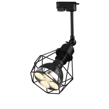 

Adjustable COB LED Track light commercial track lamp clothing store creative bar cafe clothing shop restaurant led rail light