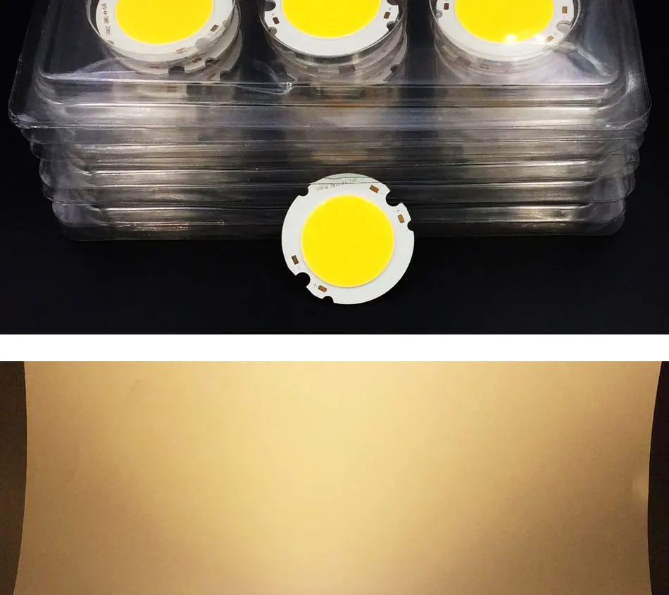 10W 15W 20W 25W 30W Rounded COB LED Chip On Board Light Source Warm Natural Cold White 44MM Circular LED Lamp DC 30V 33V (8)