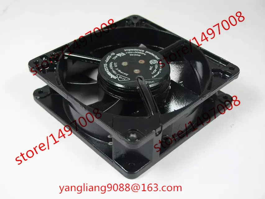 ^*Best Offers ebmpapst W2S115-AA03-13 DC 115V 22W 127x127x38mm Server Cooling Fan