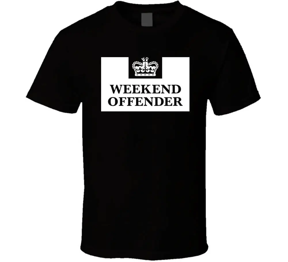 

Weekend Offender Shirt Black White Tshirt Men'S Fashion 2019 Summer New Brand Printing Cotton T-Shirts