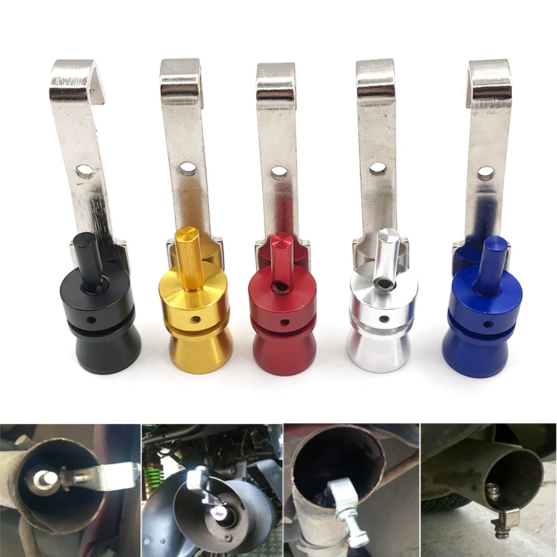 

Universal Car Turbo Sound Whistle Muffler Exhaust Pipe Simulator Whistler for Vehicles High quality Size M Car Exhaust Muffler