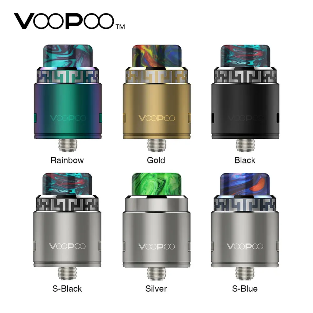

Original Heavengifts UCT The Russian 98% RTA 5ml Capacity with Velocity-style Build Deck Electronic Cigarette Vape Atomizers