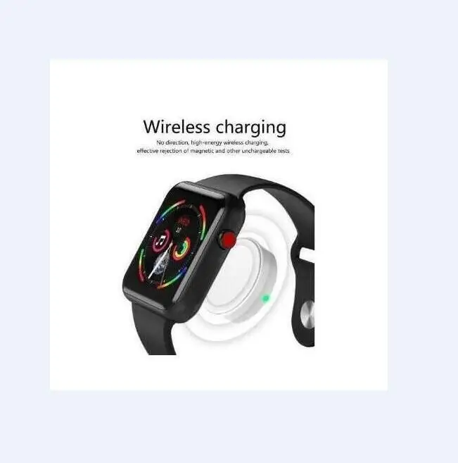 Smart Watch Series 4 Women and Men's Smartwatch Smart Electronics Sport Band Wearable Devices Bluetooth Watch for iphone 6 7 8 X