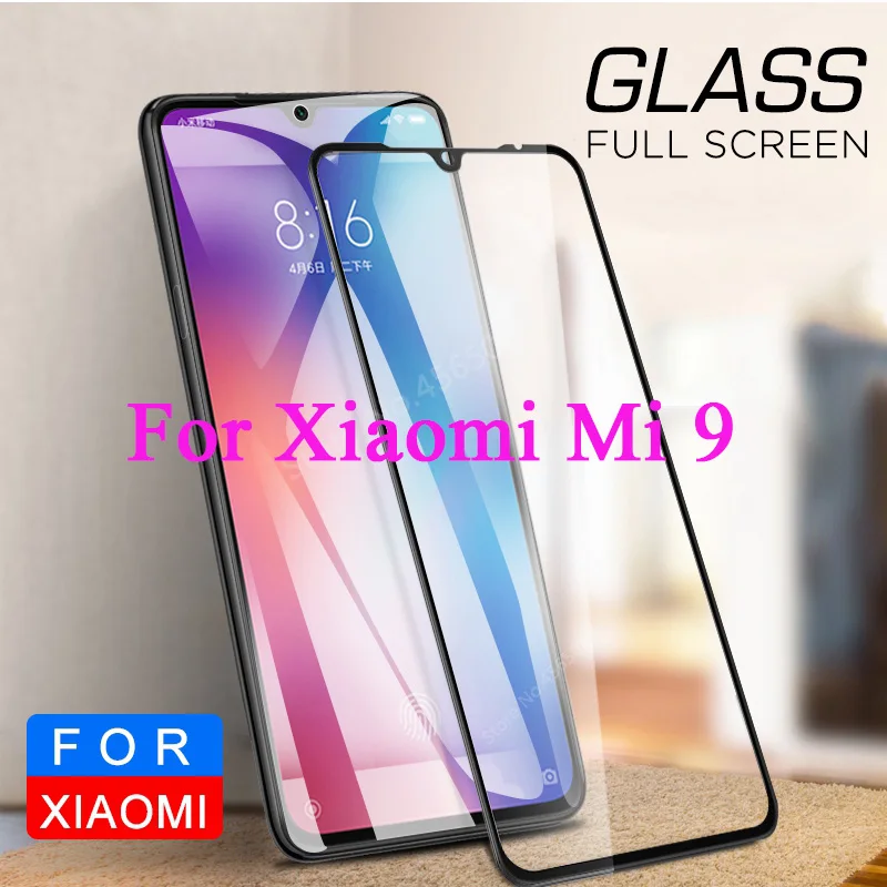 Mi9 полное покрытие стекло для Xiaomi Mi8 SE Защитная пленка экрана Mix2 Max 3 Pro Note3 модная
