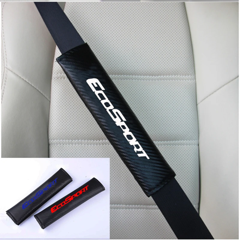 2pcs PU Fashion Car Seat Belt Cover Car Seat belt shoulder Pads for