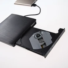 Портативный Съемный оптический Привод Коробки Тонкий USB2.0 SATA Drive Kit внешний накопитель к компьютеру для Настольных Ноутбуков PC CD-ROM