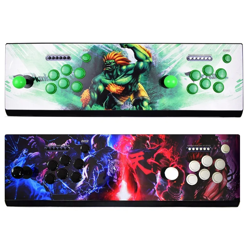 

Box 6S Pandora 1388 Arcade Console Zero Delay USB Joystick Arcade Buttons Controller Best Gift Retro Arcade Game Box