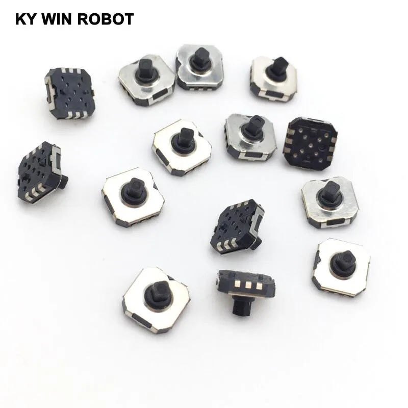 10 шт./лот Япония ALPS SKRHABE010 5 направлений SMD тактовый Переключатель кнопочный