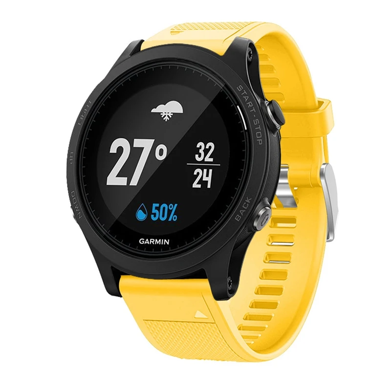 Ollivan Environmental Protection Silicone Strap For Garmin Fenix5 Replace Wrist Band Quick Release Watchband For Garmin Fenix 5  (9)