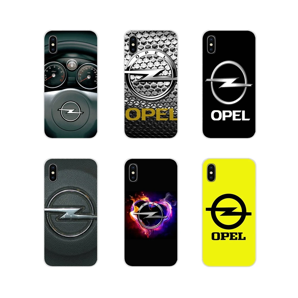 

car Opel astra For Apple iPhone X XR XS MAX 4 4S 5 5S 5C SE 6 6S 7 8 Plus ipod touch 5 6 Accessories Phone Shell Covers