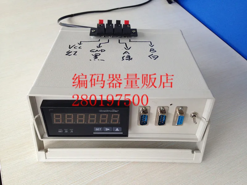 

[BELLA] Encoder integrated tester - speed, frequency, count, flow rate