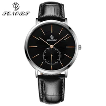 Men's Watches SENORS Fashion Sports Quartz-watch Leather Watches Women Clock Men Wristwatch Top Brand Luxury Watch for Men