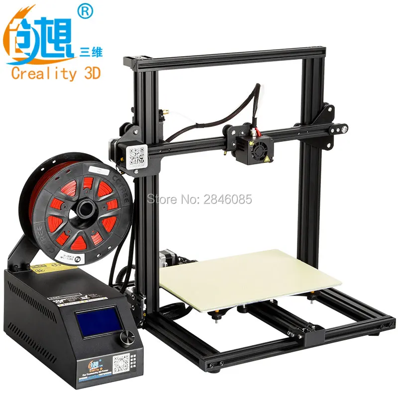 CREALITY 3D CR-10 мини-полусобранный алюминиевый 3D-принтер размер печати 300*220*300 мм Функция автоматического отключения