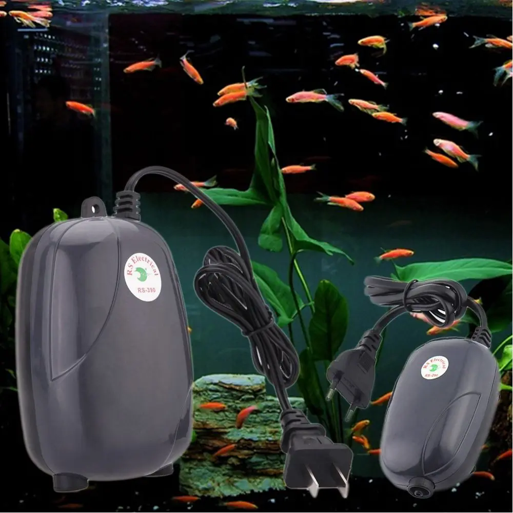 EU/US 3W/5W High Energy Efficient Aquarium Oxygen Fish Air Tank Pump