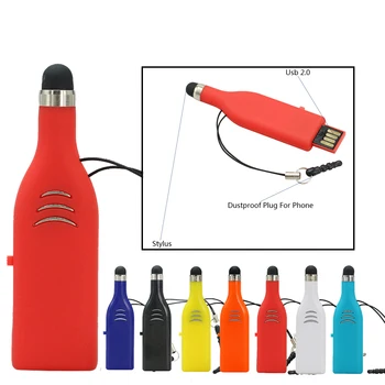 

Creative Beer Bottle Shape Usb Flash Drive Disk Memory Stick Pendrive Stylus Pen Drive Personalized Mini Gift 4GB 8GB 16GB 32G