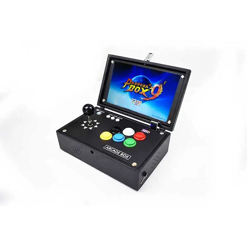 Pandora Box 9 1500 игр 10 дюймов ЖК дисплей игровой автомат с джойстика для 2 игрока