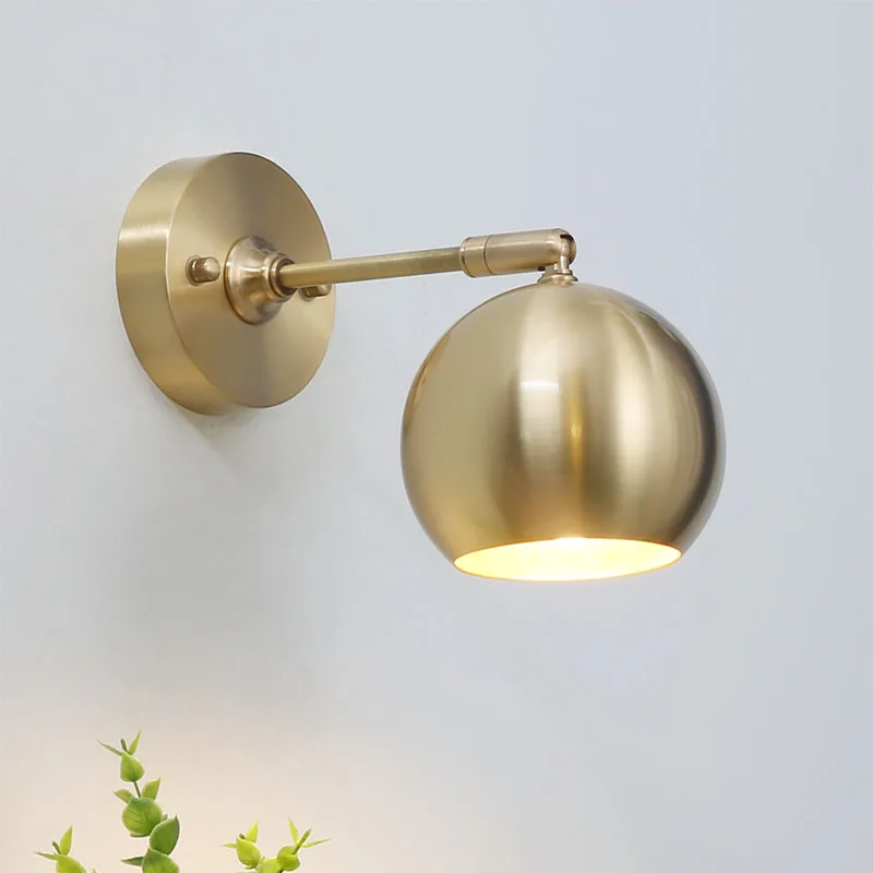 off the wall wall lamp E27 European style golden wall lighting for bedroom bathroom vanity light mirror vanity light off the wall wall lamp E27 European style golden wall lighting for bedroom bathroom vanity light mirror vanity light