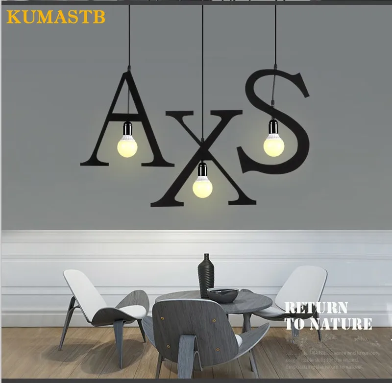 Letters Light Fixture 11